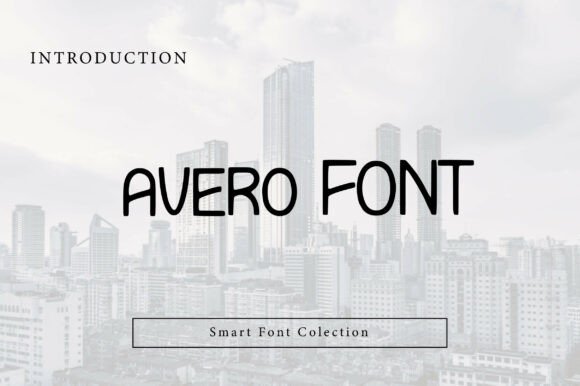 Avero: A Clean Handwritten Sans Serif Font for Modern Branding