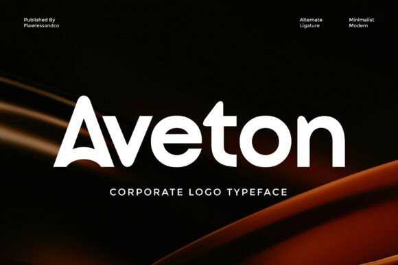 Aveton: A Modern Sans Serif Font for Professional Brand Identities