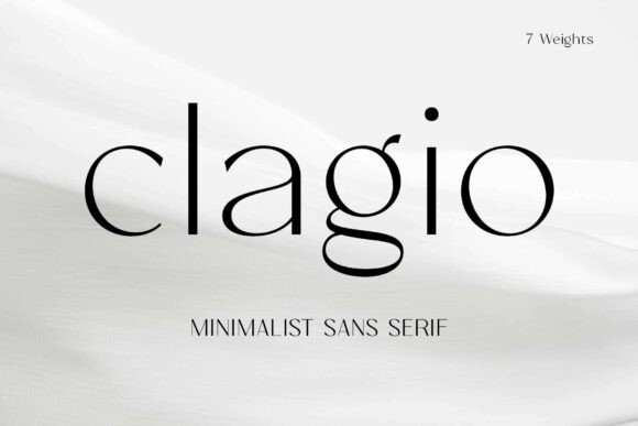Clagio: A Modern Sans Serif Font for Handmade Labels, Invitations, and Packaging