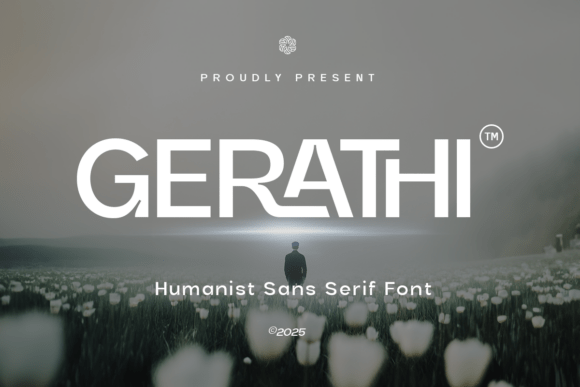 Gerathi: A Modern Sans Serif Font for Polished Branding and Clear Headlines