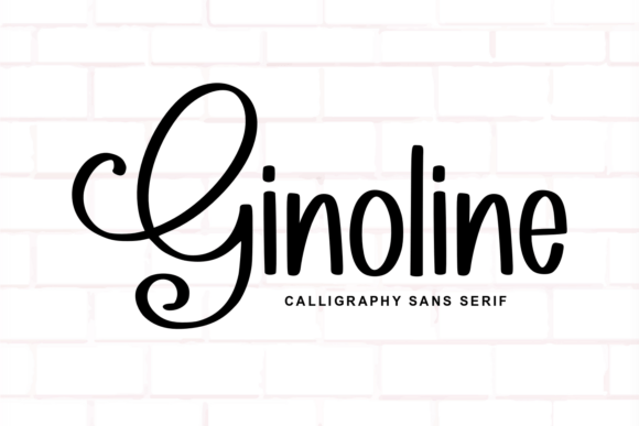 Ginoline: A Playful Sans Serif Font for Modern Brand Campaigns