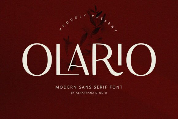 How Choosing the Olario Font Transformed My Small Business Branding
