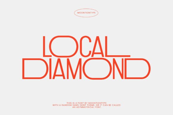 Local Diamond Font: A Modern Sans Serif for Bold Design