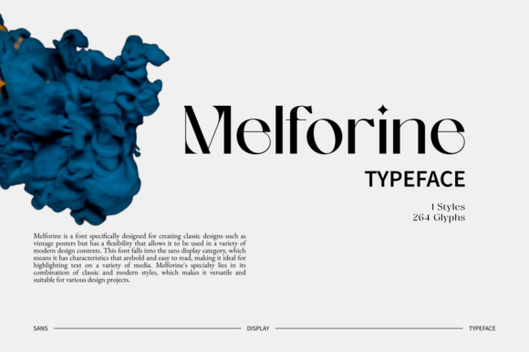 Melforine: A Serif Font for Vintage Charm and Modern Digital Design