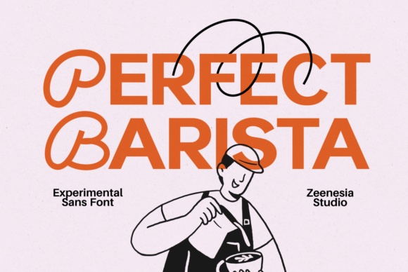 Perfect Barista: A Fresh Sans Serif Font for Modern Branding and Coffee Shop Design