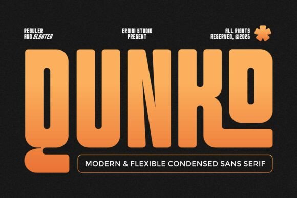 Qunko: A Modern Sans Serif Font for Crisp Editorial Layouts
