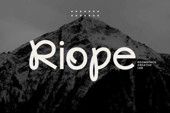 Riope: The Modern Sans Serif Font That Elevates Small Business Branding