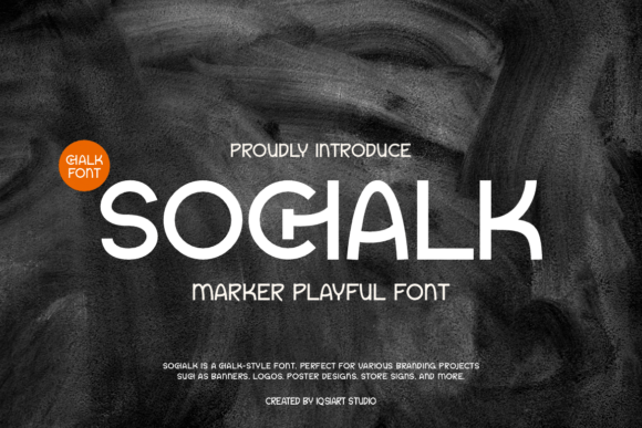 Sochalk: A Cool Sans-Serif Font for Modern Marketing Designs