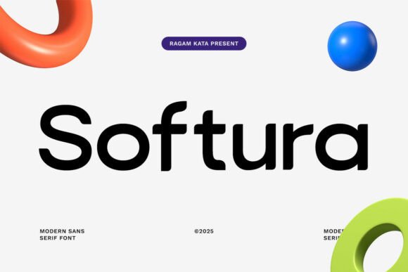 Softura: A Modern Sans Serif Font for Elegant Editorial Design