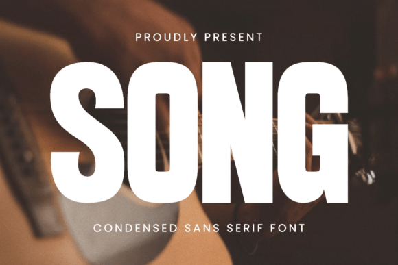 Song: A Bold Sans Serif Font for Handmade Branding and Product Design